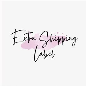 Stylish Pink Shipping Label